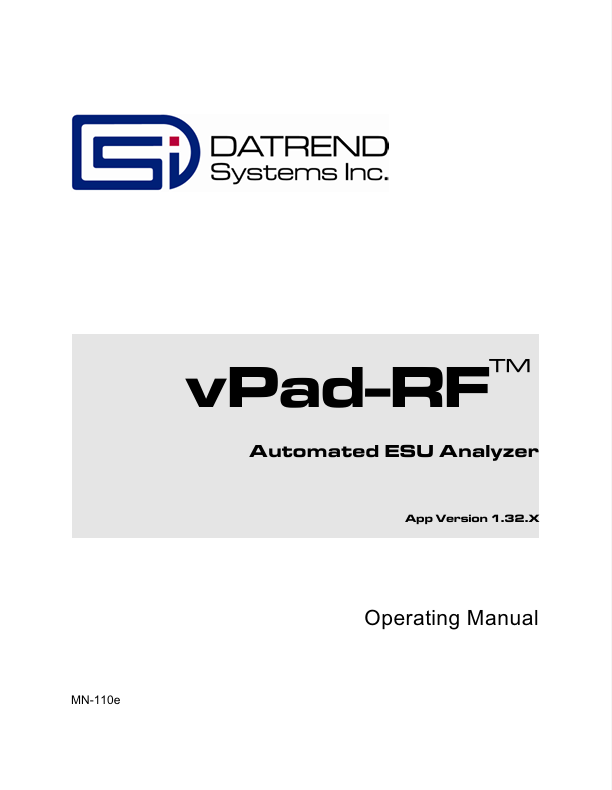 vPad-RF - Elkirugitester - Manual