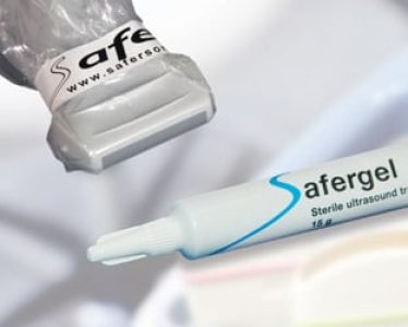 Transducercovers, gel & desinficering